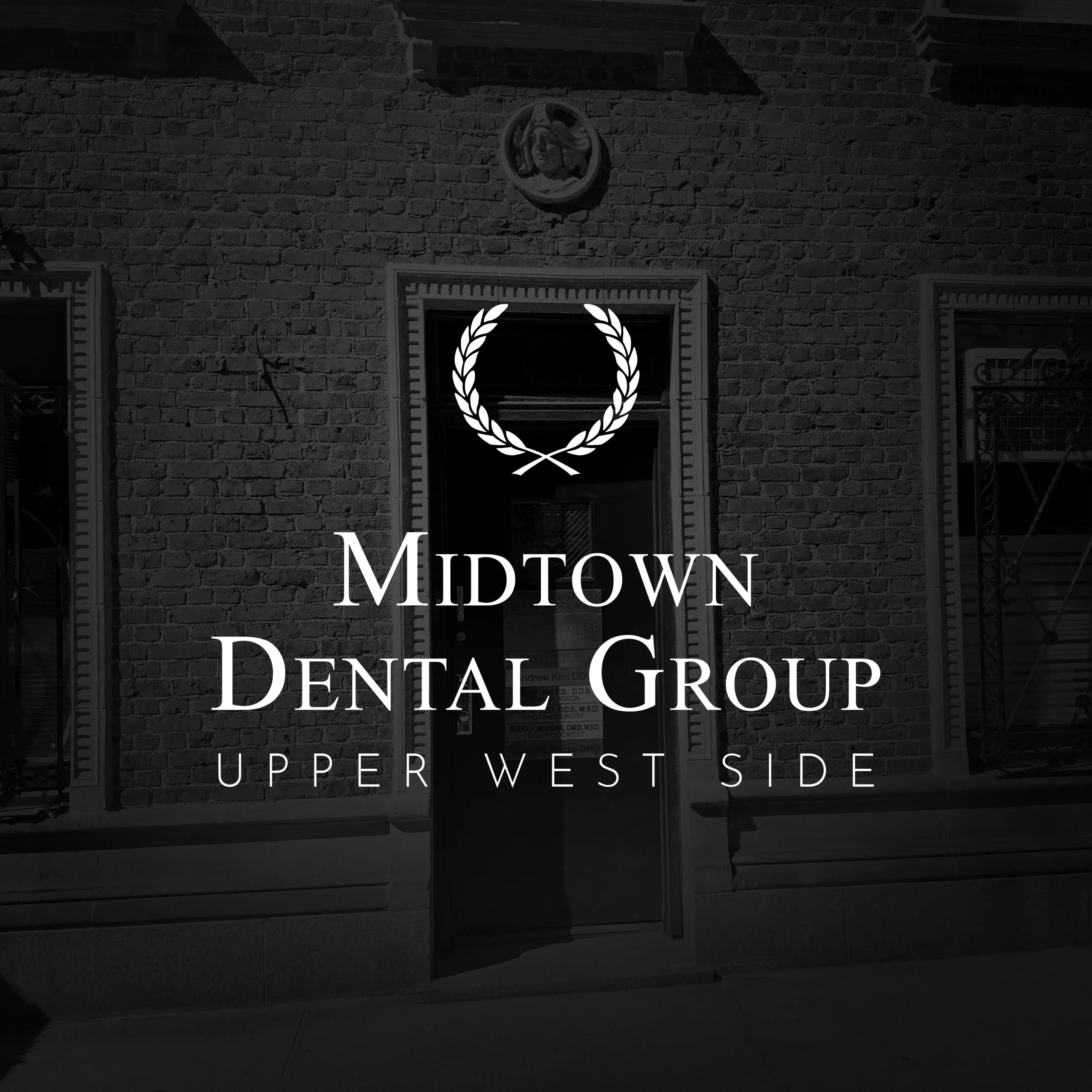 Exterior of Midtown Dental Group’s Upper West Side dental office in Manhattan, featuring the street-facing entrance and storefront
